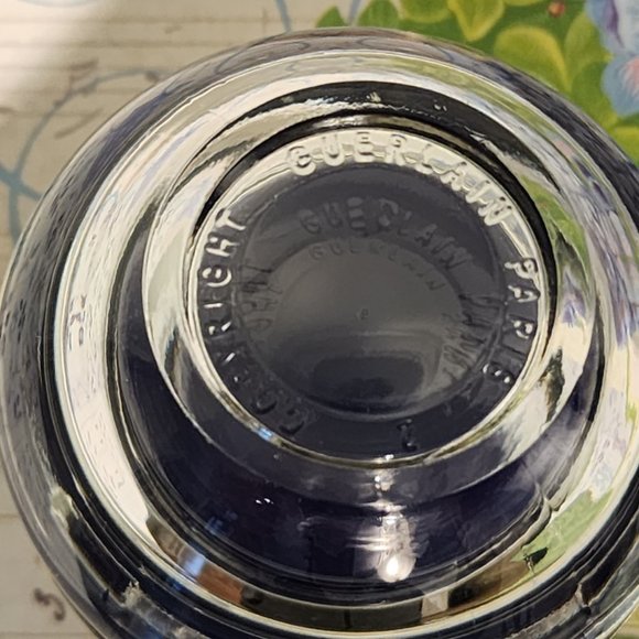 Vintage Guerlain Orchidee Imperiale Cream Container with gold Tone Metal Lid #2 - Picture 10 of 10